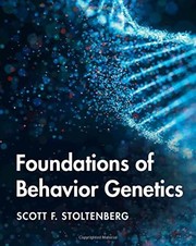 Front cover of Foundations of Behavior Genetics by Scott F. Stoltenberg