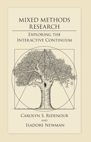 Cover of Mixed methods research by Carolyn R. Benz