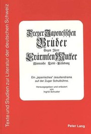 Front cover of Dreyer japonesischen Brüder gegen ihrer erärmten Mütter sinnreiche Liebs-Erfindung by Ingrid Schuster