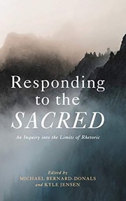Cover of Responding to the Sacred by Michael Bernard-Donals
