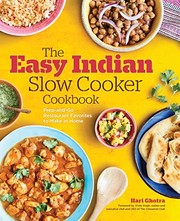 Front cover of Easy Indian Slow Cooker Cookbook by Kim Suarez