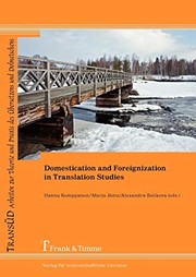 Front cover of Domestication and foreignization in translation studies by Finland) Domestication and Foreignization in Translation Studies (Conference) (2011 Joensuu