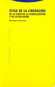 Front cover of Etica de la liberación en la edad de la globalización y la exclusión by Enrique D. Dussel