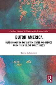 Front cover of Butoh America by Tanya Calamoneri