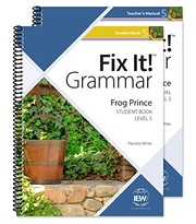 Front cover of Fix It! Grammar by Institute for Excellence in Writing