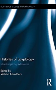 Cover of Histories of Egyptology by William Carruthers