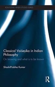 Cover of Classical Vaisesika in Indian Philosophy by ShashiPrabha Kumar