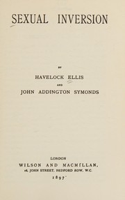Cover of Studies in the Psychology of Sex, Vol. I by Havelock Ellis