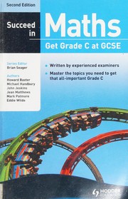 Cover of Succeed in GCSE Maths by Howard Baxter
