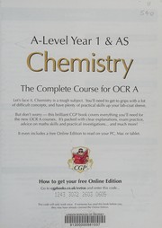 Front cover of A-Level year 1 & AS chemistry by Katie Braid