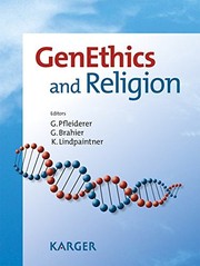 Cover of GenEthics and religion by Georg Pfleiderer