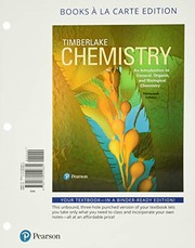 Cover of Chemistry by Karen C. Timberlake
