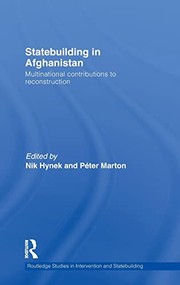 Cover of Statebuilding in Afghanistan by Nik Hynek