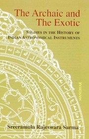Front cover of The archaic and the exotic by Sreeramula Rajeswara Sarma