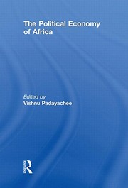 Cover of The political economy of Africa by Vishnu Padayachee