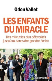 Front cover of Les enfants du miracle by Odon Vallet