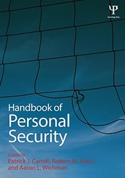 Front cover of Handbook of Personal Security by Patrick J. Carroll