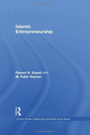 Front cover of Islamic entrepreneurship by Rasem N. Kayed