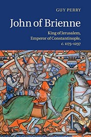 Cover of John of Brienne by Guy Perry