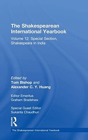 Cover of Shakespearean International Yearbook : Volume 12 by Tom Bishop