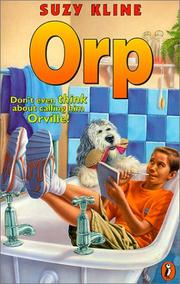 Cover of Orp by Suzy Kline