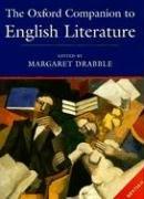 Cover of The Oxford Companion to English Literature by Margaret Drabble