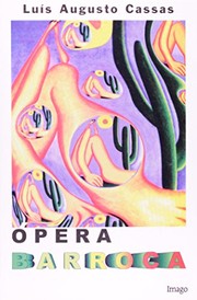Cover of Opera barroca by Luís Augusto Cassas