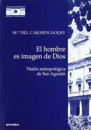 Front cover of El hombre es imagen de Dios by María del Carmen Dolby Múgica