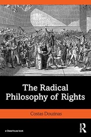 Cover of Radical Philosophy of Rights by Costas Douzinas