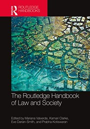Cover of Routledge Handbook of Law and Society by Mariana Valverde