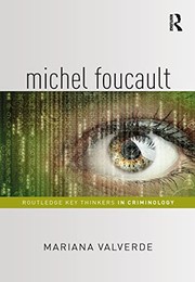 Front cover of Michel Foucault by Mariana Valverde