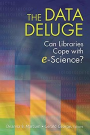 Front cover of The data deluge by Deanna B. Marcum