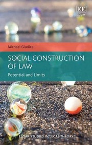 Front cover of Social Construction of Law by Michael Giudice