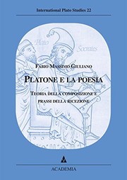 Cover of Platone e la poesia by Fabio Massimo Giuliano