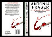 Front cover of A splash of red by Antonia Fraser