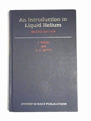 Front cover of An introduction to liquid helium by J. Wilks