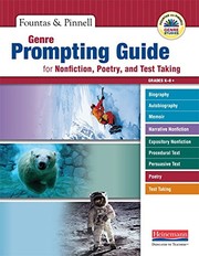 Cover of Genre prompting guide for nonfiction, poetry, and test taking by Irene C. Fountas