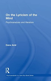 Cover of On the Lyricism of the Mind by Dana Amir
