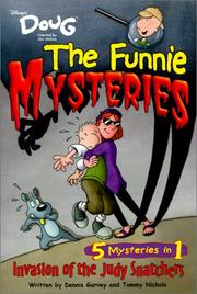 Cover of Invasion of the Judy Snatchers (Disney's Doug the Funnie Mysteries) by Dennis Garvey