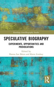 Cover of Speculative Biography by Donna Lee Brien