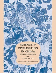 Front cover of Chemistry and chemical technology, part I by Tsuen-hsuin Tsien