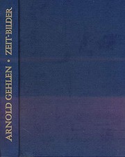 Cover of Zeit-Bilder by Arnold Gehlen