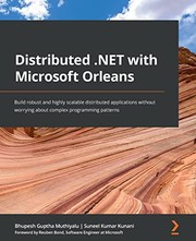 Front cover of Distributed.NET with Microsoft Orleans by Bhupesh Guptha Muthiyalu