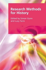 Cover of Research Methods for History by Simon Gunn