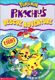 Front cover of Pikachu's Rescue Adventure by Tracey West