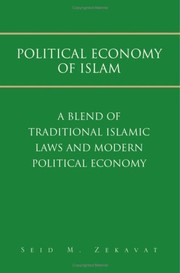 Cover of Political Economy of Islam by Seid M. Zekavat