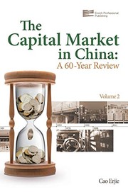 Front cover of The Capital Market in China by Erjie Cao