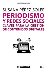 Front cover of Periodismo y Redes Sociales by Susana Pérez-Soler