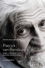 Cover of Patrick Van Rensburg by Kevin Shillington