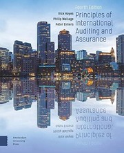 Cover of Principles of International Auditing and Assurance by Rick Hayes